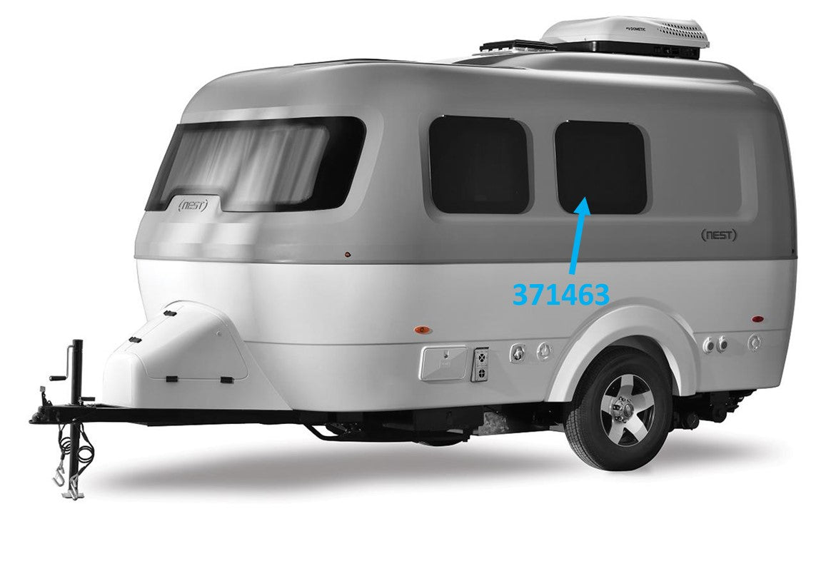 Airstream 27" x 20" Nest Side Window - 371463 and Variants