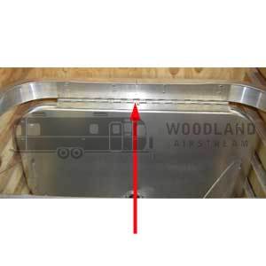 Airstream 13-1/4" LP Tank Cover Lid Hinge and Access Door Hinge - 380773