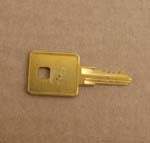 Airstream KS110 Trimark Main Door Lock Key Blank, Lock "D" - 381283-100