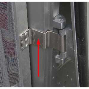 Airstream Lower Screen Door Hinge -381531-02