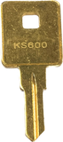 Airstream Key Blank KS600 for Main Door Lock,  RH Series - 381547-100
