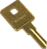 Airstream Key Blank KS600 for Main Door Lock,  RH Series - 381547-100