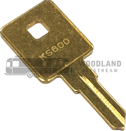 Airstream Key Blank KS600 for Main Door Lock,  RH Series - 381547-100
