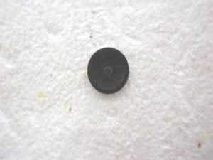 Airstream Plastic Screw Cover Cap, Black - 381610-04