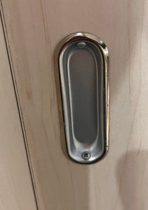 Airstream Recessed Oval Finger Pull for Cabinets - 382030