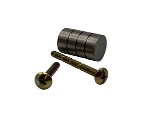 Airstream Brushed Satin Nickel Sliding Knob - 382114