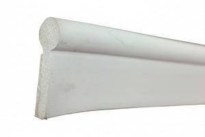 Airstream Shower Surround Adhesive-Backed Gimp, White - 382143