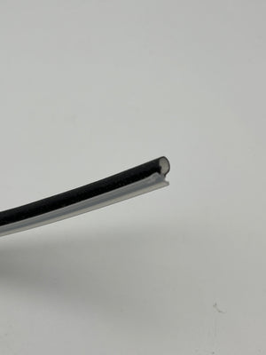 Airstream T-Slot Weatherstrip Seal, Small (Black), By The Foot - 382307-103