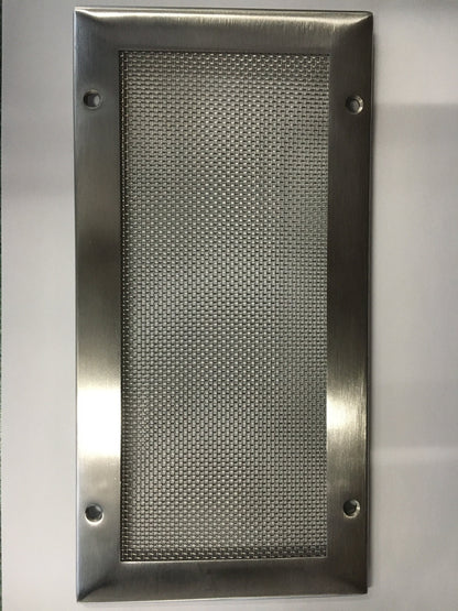 Airstream Snap In Return Air Grille, Brushed Finish - 382341