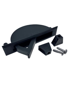 Airstream Medium Concealed Pull, Black - 382420