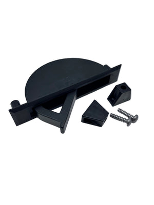 Airstream Medium Concealed Pull, Black - 382420