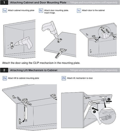 Airstream Roof Locker Medicine Cabinet Compartment Door Lift System Stay - 382466-01