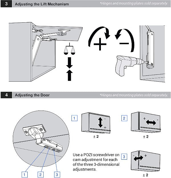 Airstream Roof Locker Medicine Cabinet Compartment Door Lift System Stay - 382466-01