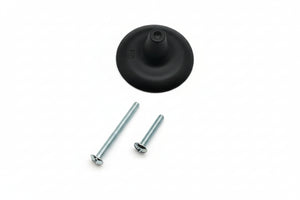 Airstream 2.01" Bath Pull Knob, Black* - 382582