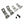 Airstream Merlin Solar Panel Mounting Kit, Set of 4 - 382832