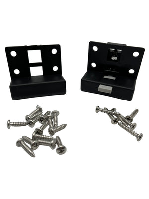 Airstream Dinette Table Mounting Clips, Pair -382864-04