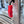 Airstream Two-Finger Window Handle Knob, Red - 383110-02