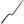 Airstream Two Finger Window Lever, Lefthand - 383182