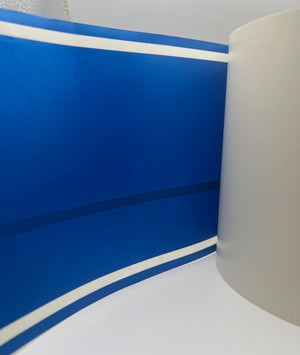 Airstream 6-1/4" #999 Blue Metallic 680-10 Reflective Decal, By The Foot - 385579