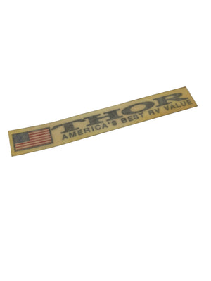 Airstream 5.25" x .75" Thor Label - 386082