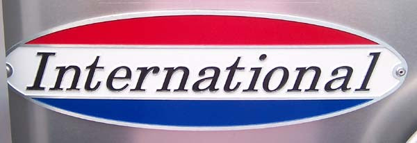 Airstream International Nameplate Badge - 386108
