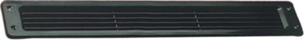 Airstream 2.63" x 17.5" Louvered Vent, Black - 386206