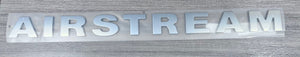 Airstream Atlas 25MS 29" x 2.4" x 1/8" Logo Decal, Chrome - 386328