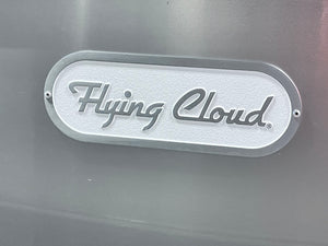 Airstream 9" x 3.25" Flying Cloud Nameplate - 386384