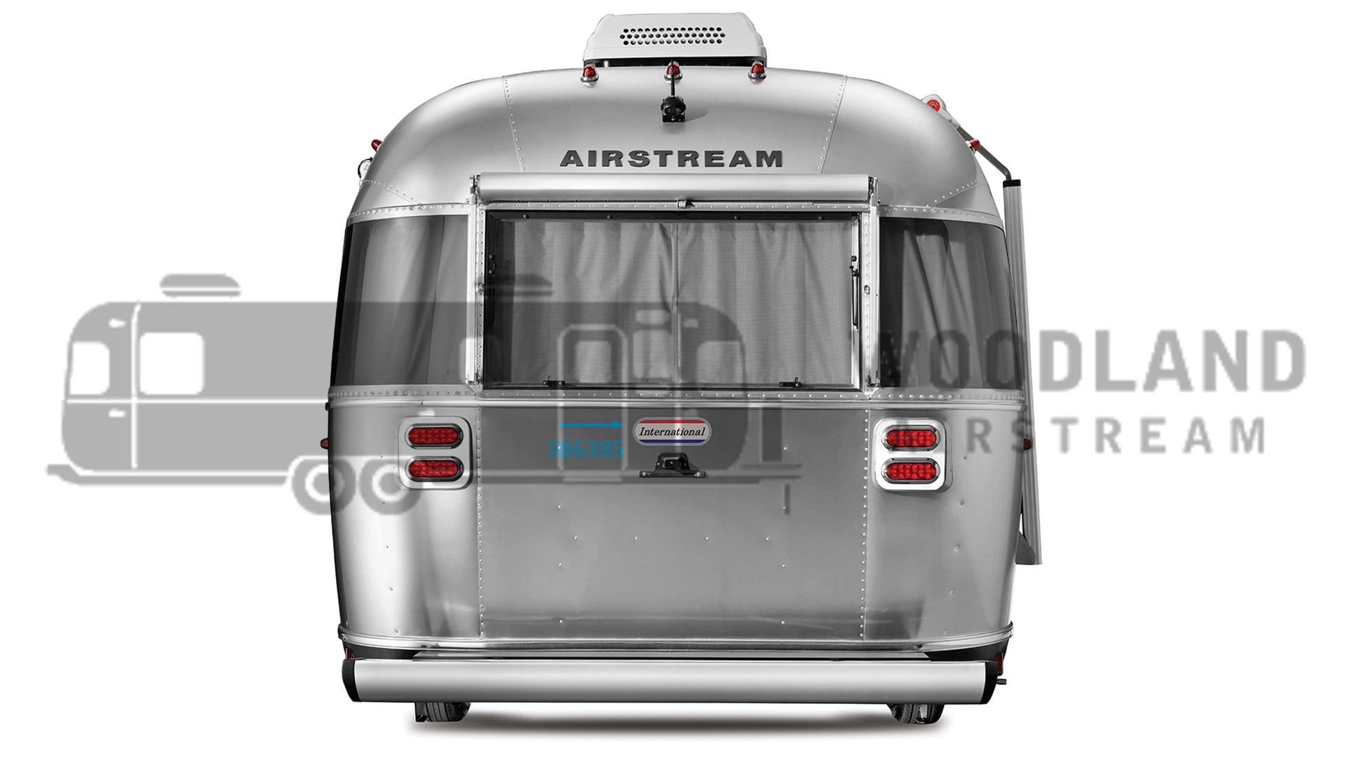 Airstream 'New Style' International Nameplate - 386385