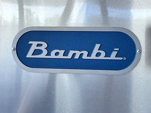 Airstream 9" x 3.25" Bambi Nameplate - 386386