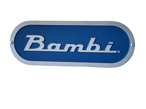 Airstream 9" x 3.25" Bambi Nameplate - 386386