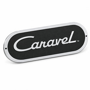 Airstream 9" x 3.25" Caravel Nameplate - 386387
