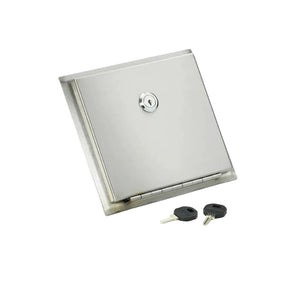 Airstream Stainless Steel Exterior Waterfill With Lock and 2 Keys - 39769W