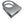 Airstream Bath Door Handle Cover Plate, Brushed Nickel - 454320