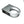 Airstream Bath Door Handle Cover Plate, Brushed Nickel - 454320