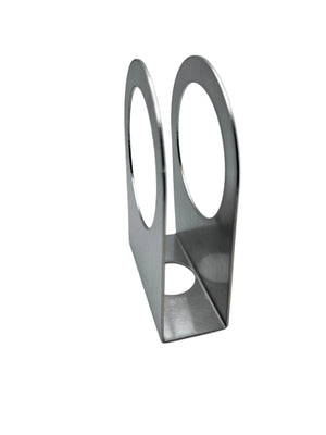 Airstream Bath Door Handle Cover Plate, Brushed Nickel - 454320