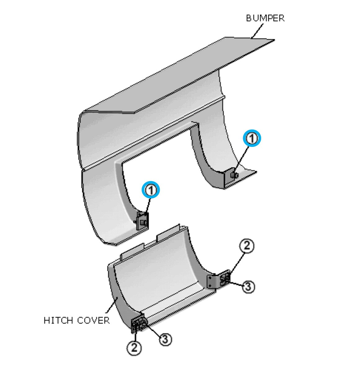 Airstream Interstate Bumper Bracket - 454919