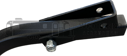 Airstream A-Frame Spare Tire Carrier, Black* - 455888