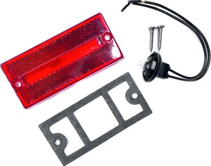 Airstream Motorhome Clearance / Side Marker Light, Red - 500969-01