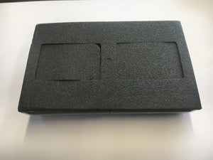 Airstream TV/Phone Jack with Dual Cover, Gray - 500996