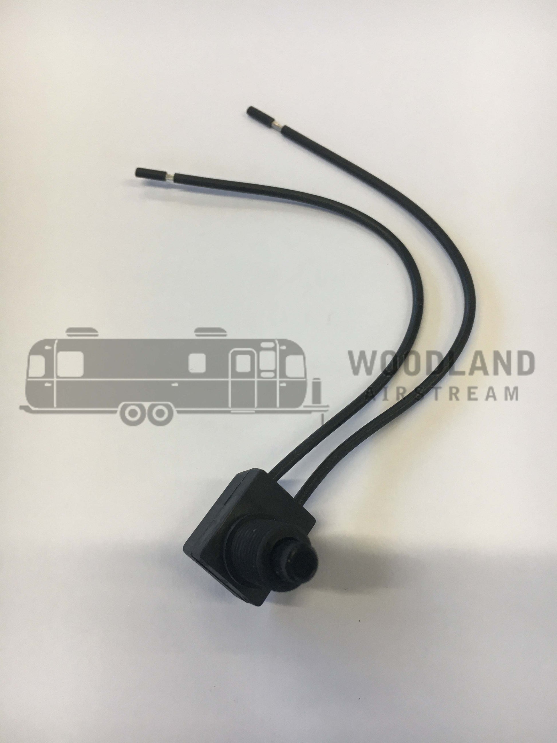 Airstream Courtesy Light Switch with Boot 510658 - Weatherproof Boot 510658-02 or Switch Only 510658-01