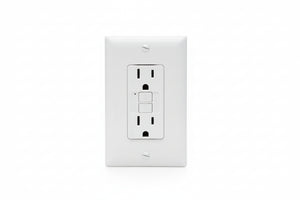 Airstream GFI Receptacle with Cover, White - 510888-05
