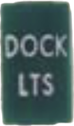 Airstream Motorhome Dashboard Dock Lights Switch Lens - 510930-07