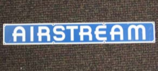 Airstream Vintage Nameplate - 51101WR-01