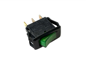 Airstream Black with Green Illuminated On/Off Switch - 511078-103