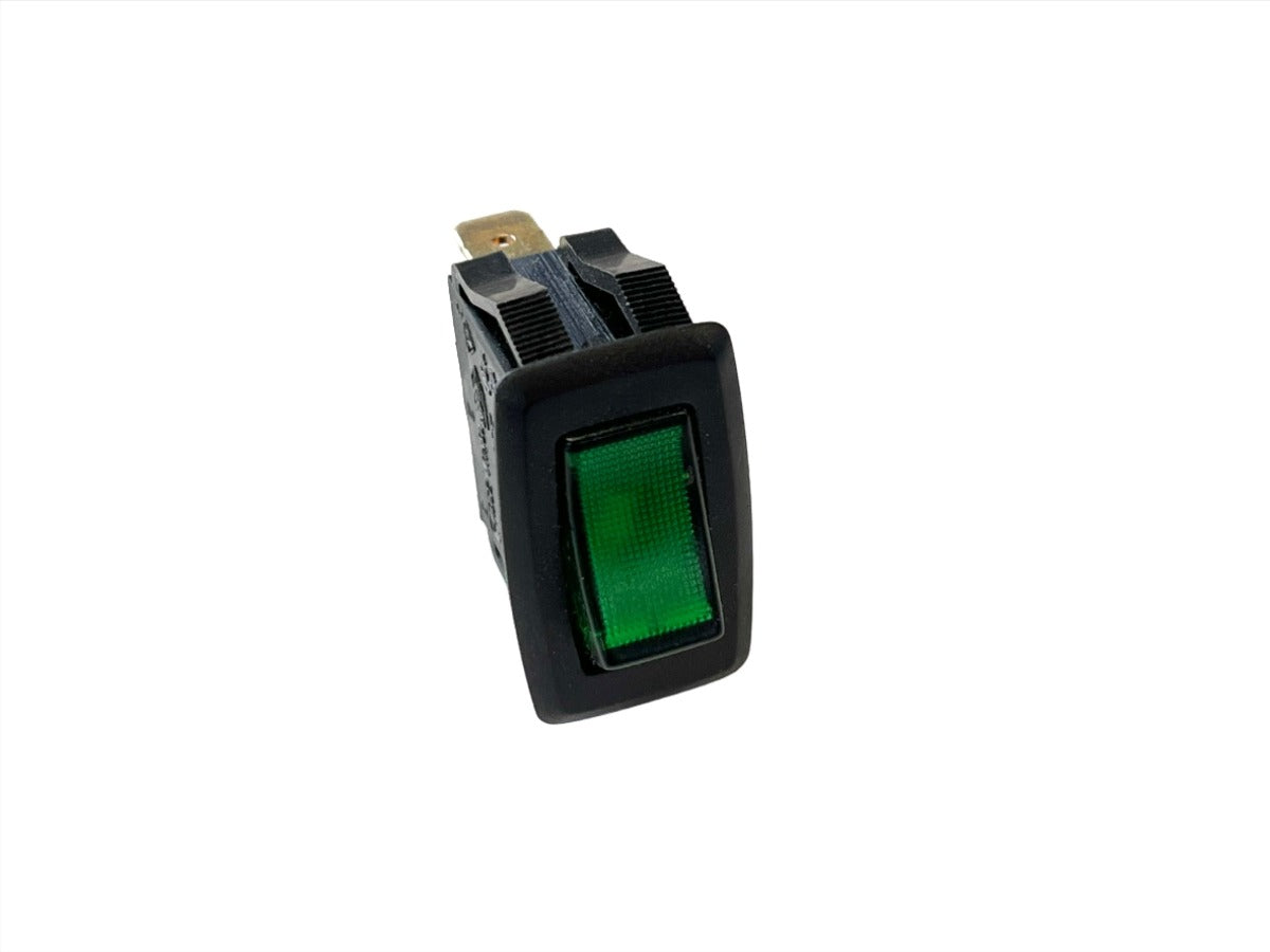 Airstream Black with Green Illuminated On/Off Switch - 511078-103