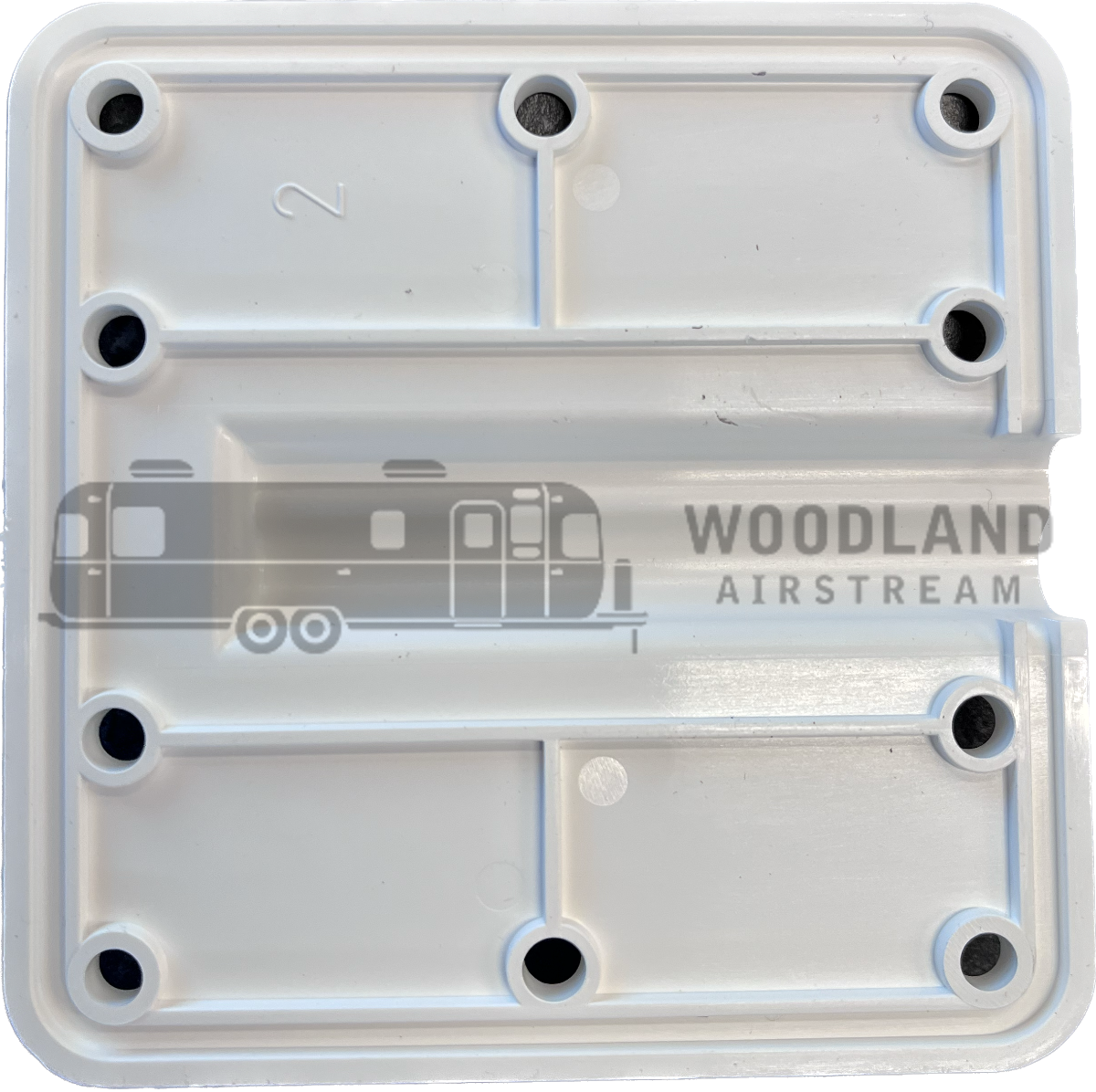 Airstream Wi-Fi Entry Dome Dual Cable Plate - 511635