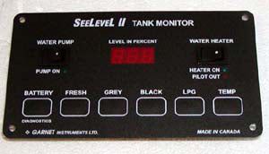 NLA Airstream Tank Monitor System Panel - 511705-01