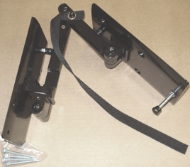 Airstream 100 mm x 100 mmDouble Swing Arm With Lock Mount TV Bracket - 512457