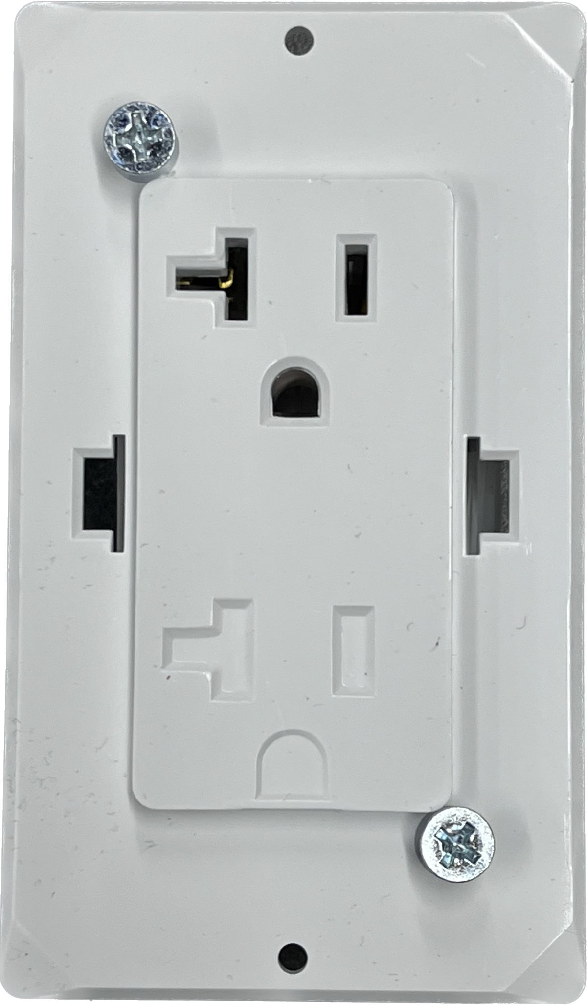 Airstream 20 AMP Single Wall Outlet Receptacle, White - 512481-01